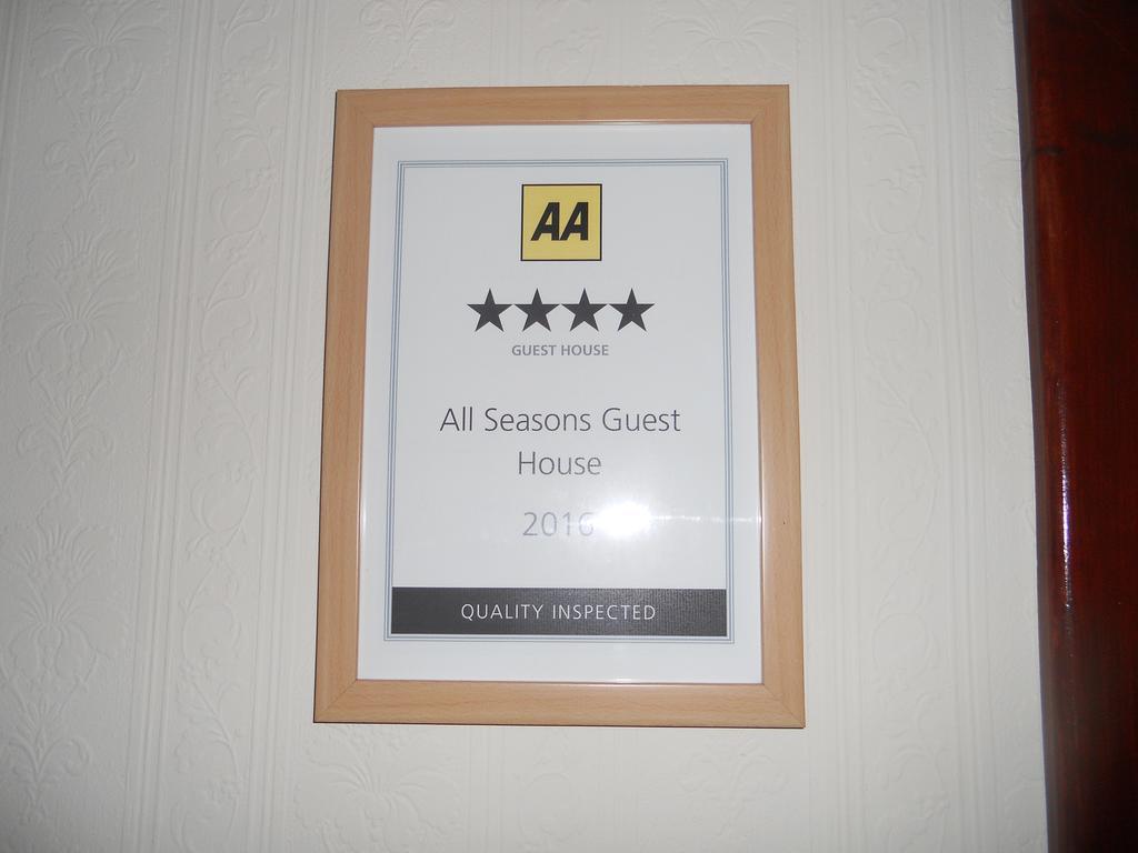 All Seasons Guest House Great Yarmouth Eksteriør bilde