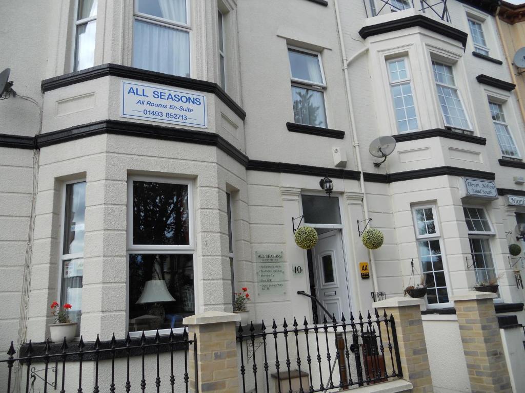 All Seasons Guest House Great Yarmouth Eksteriør bilde